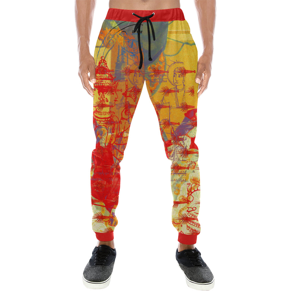 THE ONE BIG QUEEN AND THE MANY LITTLE RED LOBSTERS Men's All Over